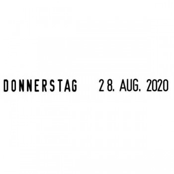 Trodat Datumstempel mit Wochentagen 4812 Trodat Datumstempel mit Wochentagen 4812
