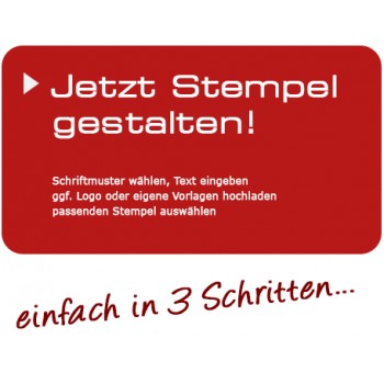 Jetzt Stempel gestalten Jetzt Stempel gestalten